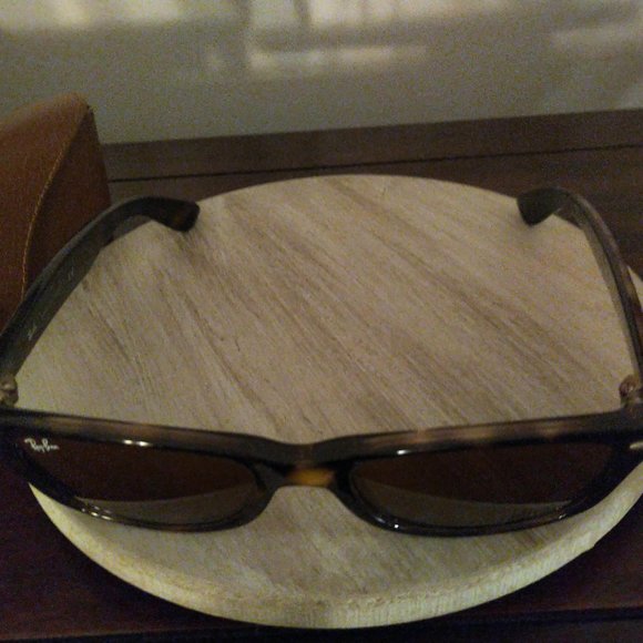 🕶️Ray-Ban Wayfarer w.case&cloth tortoise excellent Vintage pre-loved - see pics - Picture 14 of 14
